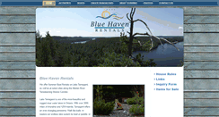 Desktop Screenshot of bluehavenlodge.ca